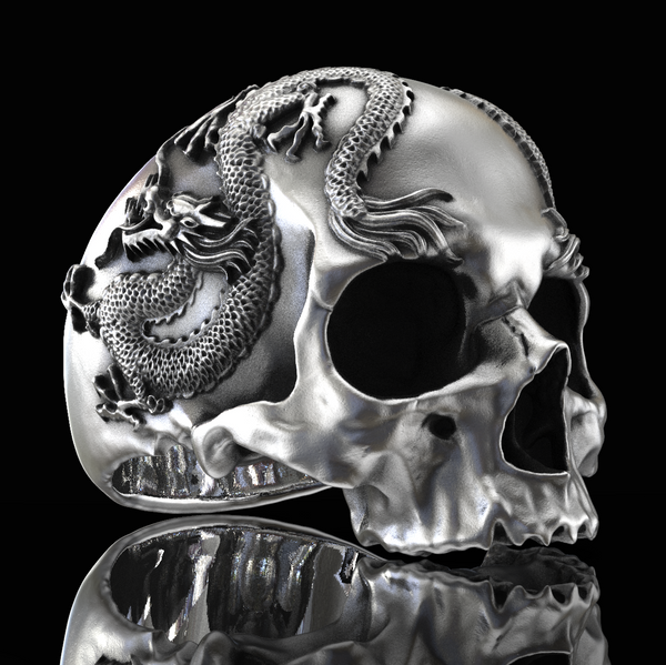 Dragon Skull Ring