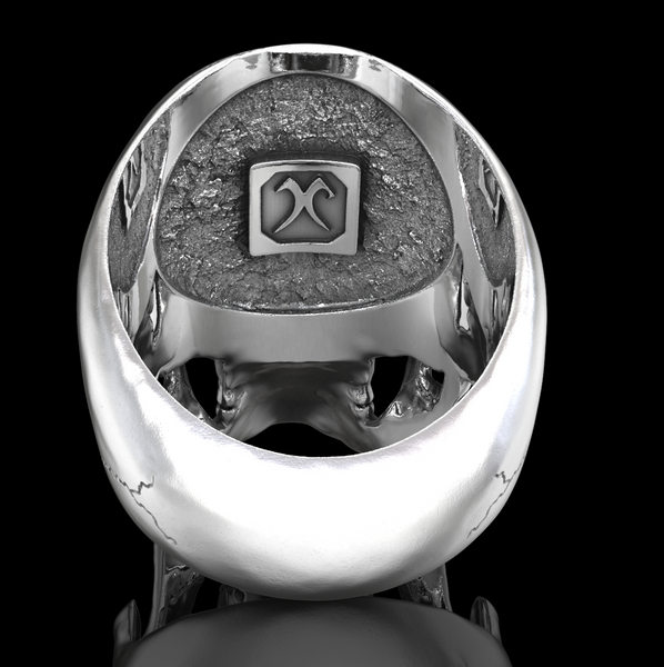 New Anatomical full skull ring