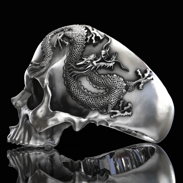 Dragon Skull Ring
