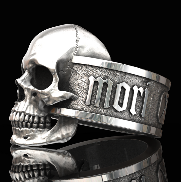 Memento Mori Skull Ring