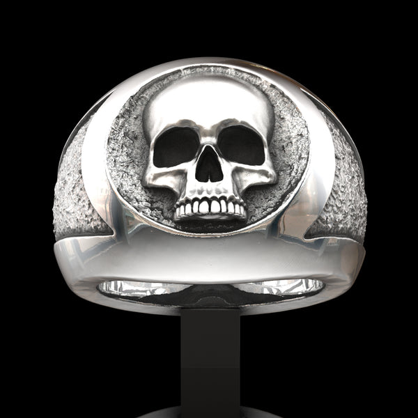 Signet Skull Ring